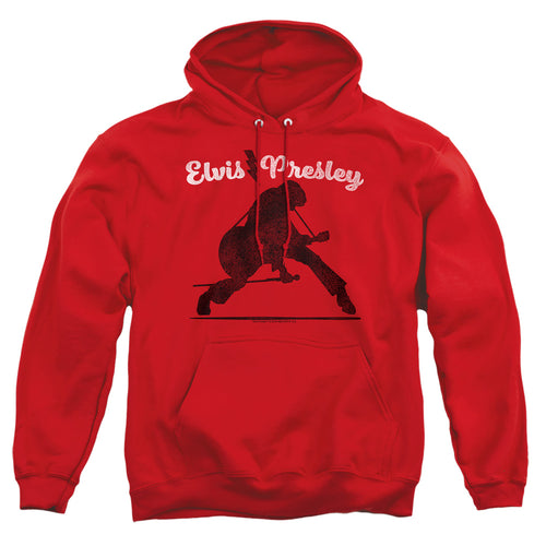Elvis Presley Overprint Pullover Hoodie