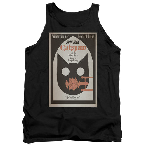 Star Trek Juan Ortiz Catspaw Black Tank Top
