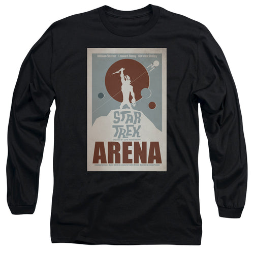 Star Trek Juan Ortiz Arena Black Long Sleeve T-Shirt