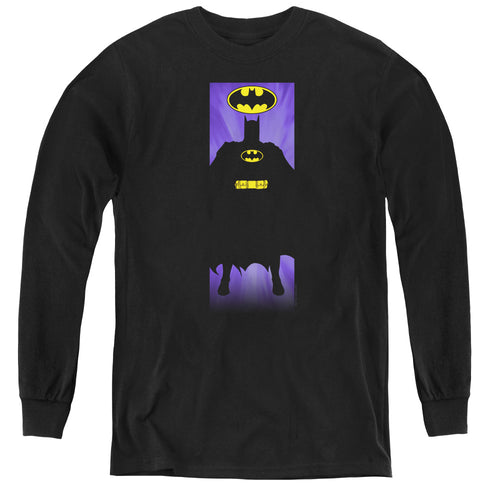 Batman Batman Block Youth Long Sleeve T-Shirt