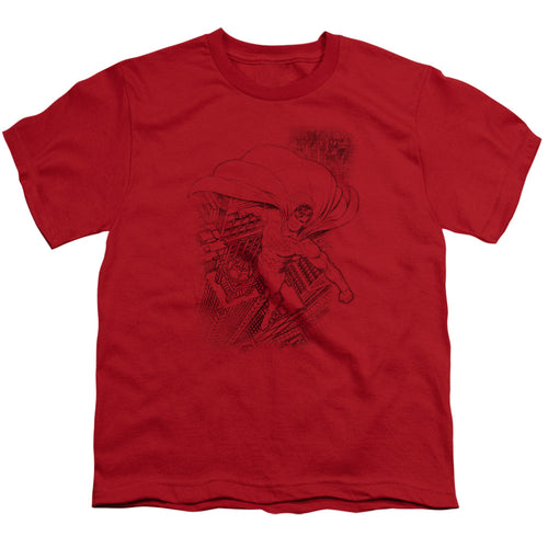 Superman In the City Youth/Toddler T-Shirt