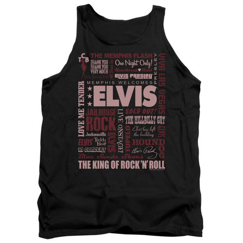 Elvis Presley Whole Lotta Type Tank Top