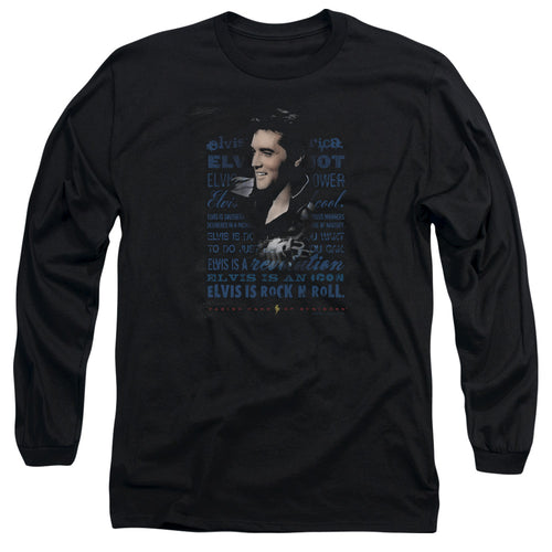 Elvis Presley Icon Long Sleeve T-Shirt