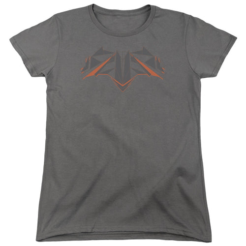 Batman v Superman Tech Bat Logo Womens T-Shirt