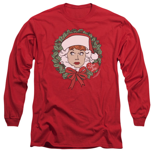 I Love Lucy Wreath Long Sleeve T-Shirt