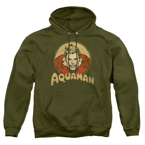 DC Comics Aqua Circle Pullover Hoodie
