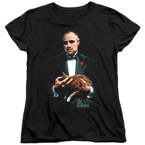 The Godfather Painted Poster Womens T-Shirt