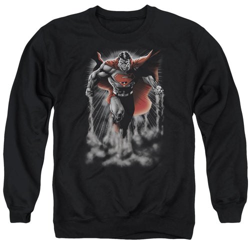 Superman Above the Clouds Crewneck Sweatshirt