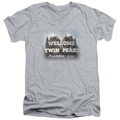 Welcome to Twin Peaks V-Neck T-Shirt