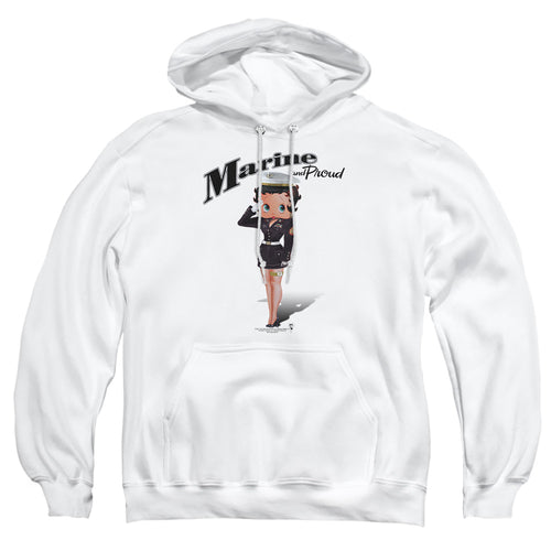 Betty Boop Marine Boop Pullover Hoodie
