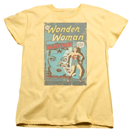 DC Comics Ww Wanted Womens T-Shirt