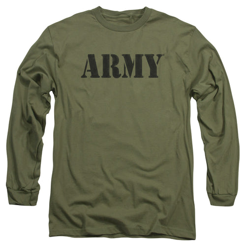 US Army Stencil Long Sleeve T-Shirt
