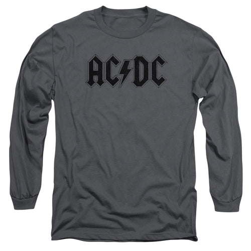 AC/DC Worn Logo Long Sleeve T-Shirt