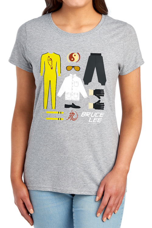 Bruce Lee Lee Gift Set Womens T-Shirt