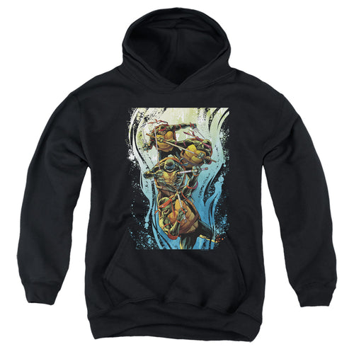 Teenage Mutant Ninja Turtles Cool Rainbow Warriors Youth Hoodie