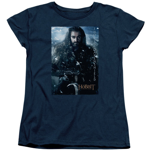 The Hobbit Thorin Poster Womens T-Shirt