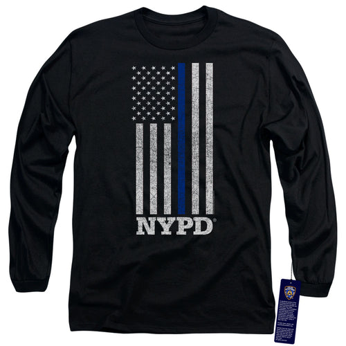 New York City Thin Blue Line Long Sleeve T-Shirt