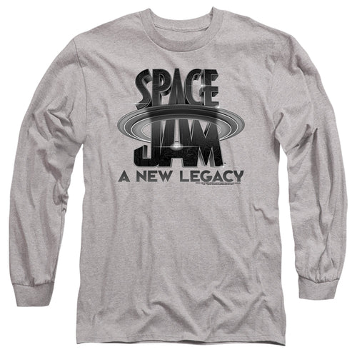 Space Jam A New Legacy Logo Black Long Sleeve T-Shirt