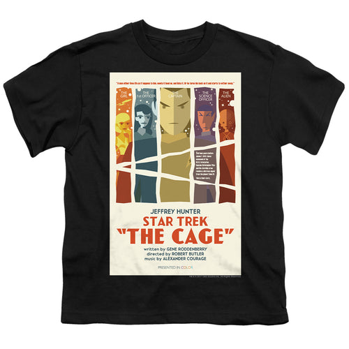 Star Trek Juan Ortiz The Cage Black Youth/Toddler T-Shirt