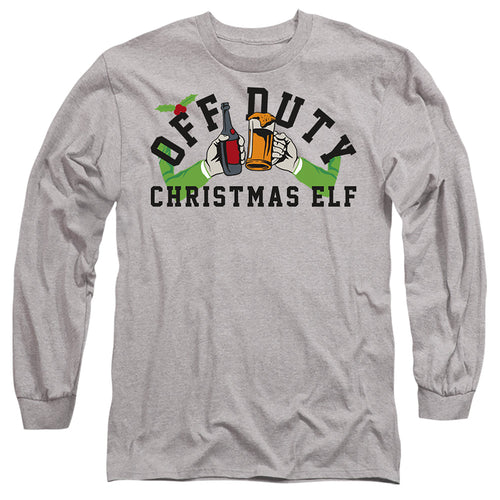 Off Duty Christmas Elf Long Sleeve T-Shirt