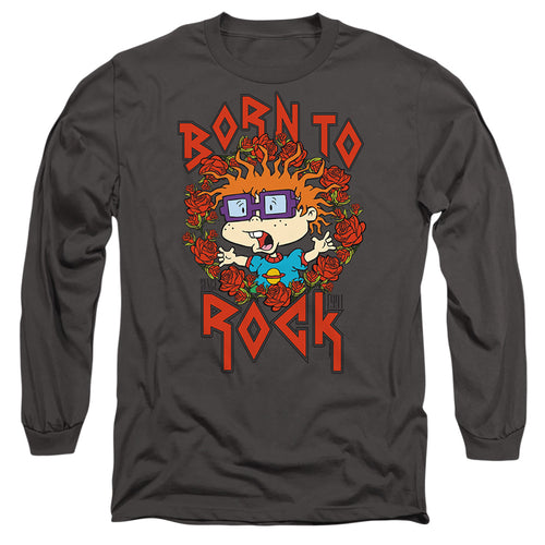 Rugrats Chuckie Was Born to Rock Long Sleeve T-Shirt