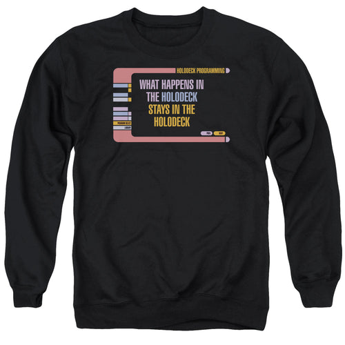 Star Trek Holodeck Secrets Crewneck Sweatshirt