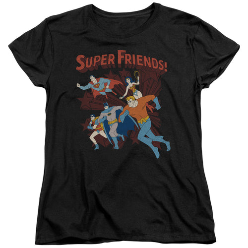DC Comics Super Running Womens T-Shirt