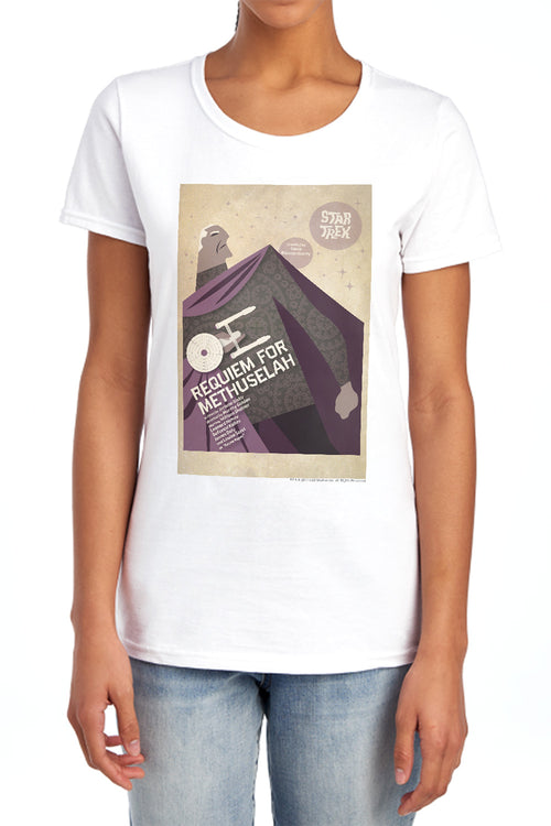 Star Trek Juan Ortiz Requiem for Methuselah Womens T-Shirt