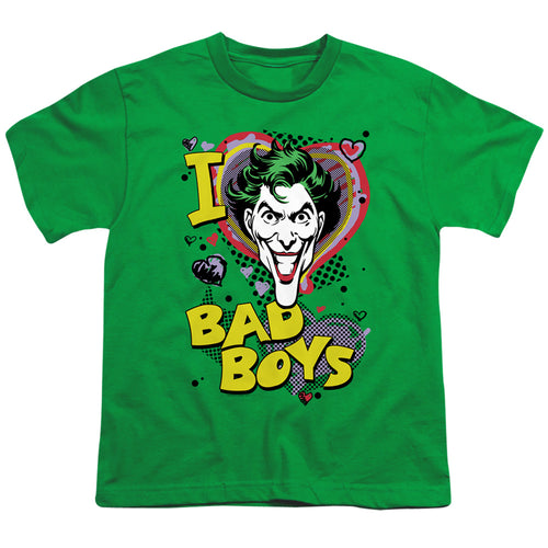 DC Comics I Heart Bad Boys 2 Youth/Toddler T-Shirt
