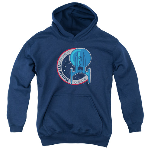 Star Trek Enterprise Patch Youth Hoodie