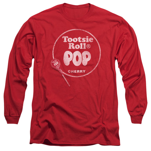 Tootsie Pop Cherry Logo Long Sleeve T-Shirt
