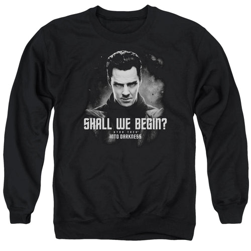 Star Trek Shall we Begin Crewneck Sweatshirt