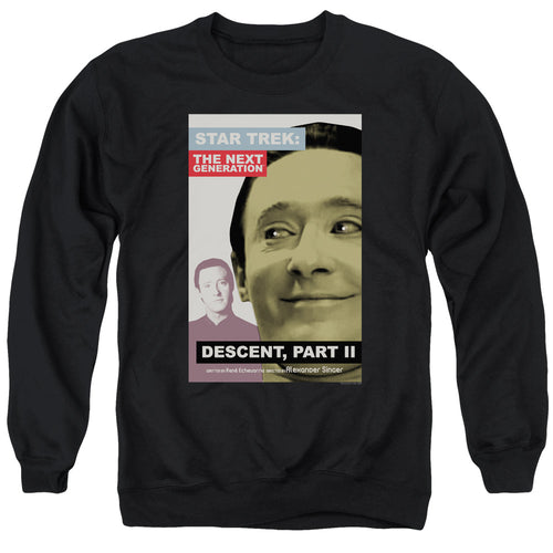 Star Trek Descent Part II Black Crewneck Sweatshirt