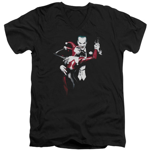 Batman Harley And Joker V-Neck T-Shirt