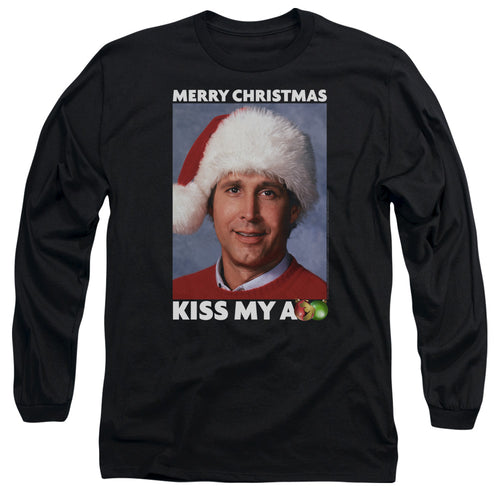 Christmas Vacation Merry Kiss Long Sleeve T-Shirt