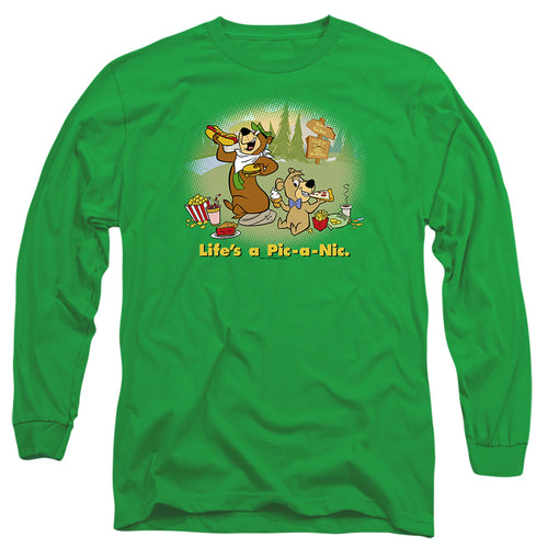 Yogi Bear Life's a Pic-a-Nic Long Sleeve T-Shirt