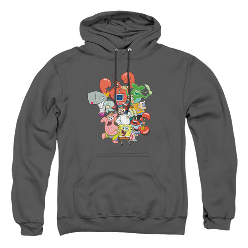 Spongebob Squarepants The Whole Gang Pullover Hoodie