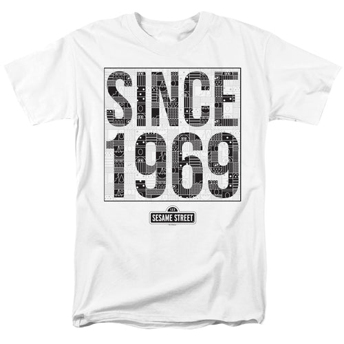 Sesame Street Since 1969 Pattern T-Shirt
