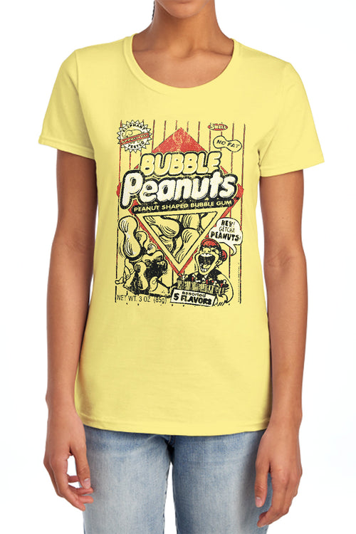 Dubble Bubble Bubble Peanuts Womens T-Shirt
