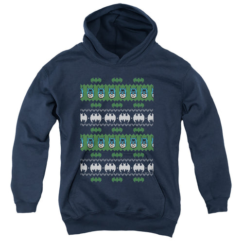 Batman Batman Christmas Sweater Youth Hoodie