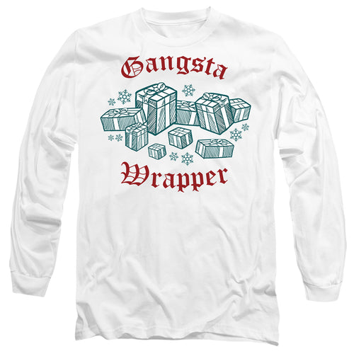 Christmas Gangsta Wrapper Long Sleeve T-Shirt
