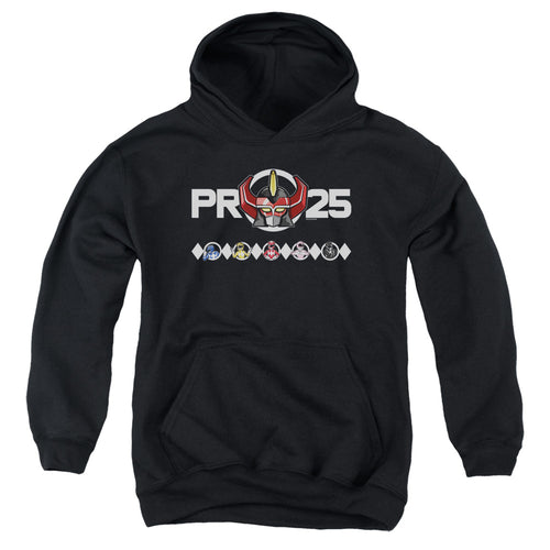 Mighty Morphin Power Rangers Megazord 25 Youth Hoodie