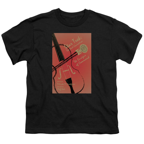 Star Trek The Ensigns of Command Black Youth/Toddler T-Shirt