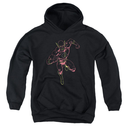 Justice League Neon Flash Youth Hoodie