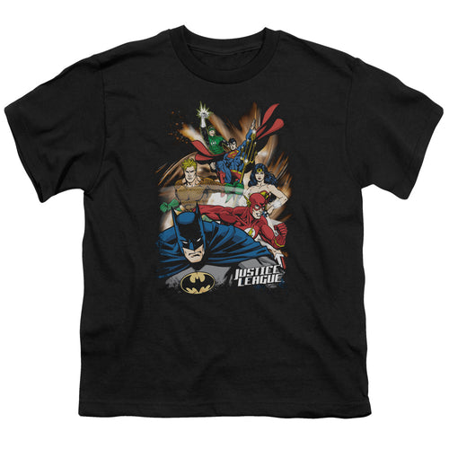Justice League Starburst Youth/Toddler T-Shirt