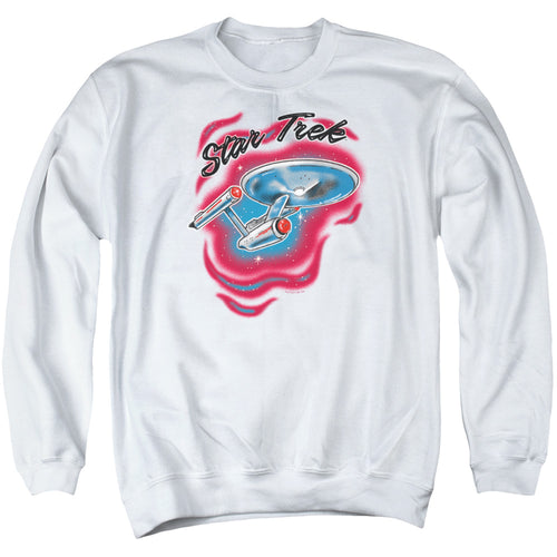 Star Trek Enterprise Airbrush Crewneck Sweatshirt