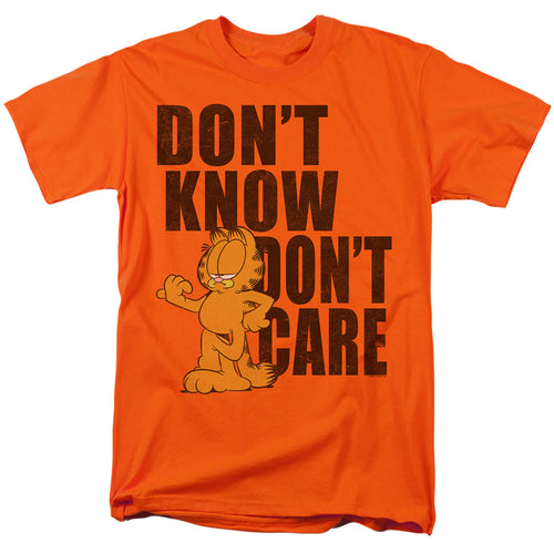 Garfield Don'T Know Don'T Care T-Shirt