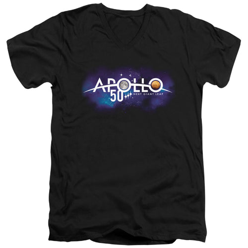 NASA Next Giant Leap V-Neck T-Shirt