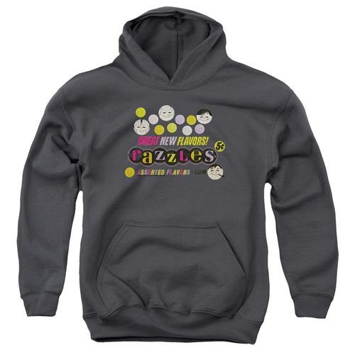 Dubble Bubble Razzles Retro Box Youth Hoodie