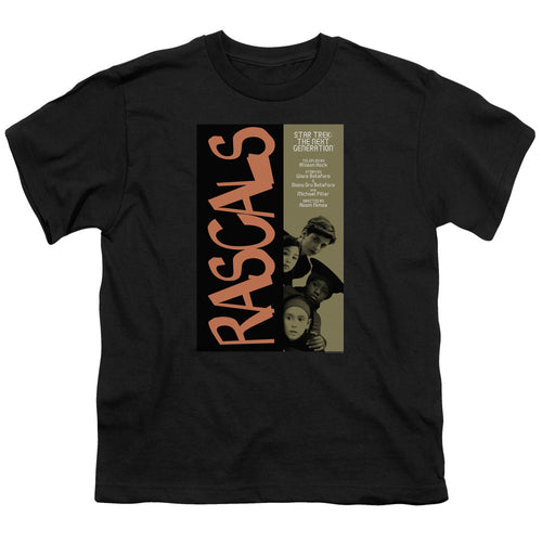 Star Trek Rascals Black Youth/Toddler T-Shirt